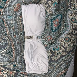 White Bathing Suit Top